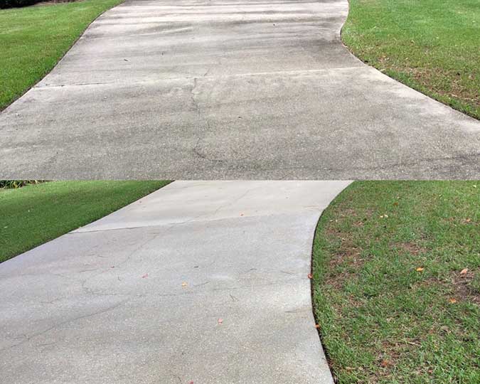 Panama City Concrete Cleaning