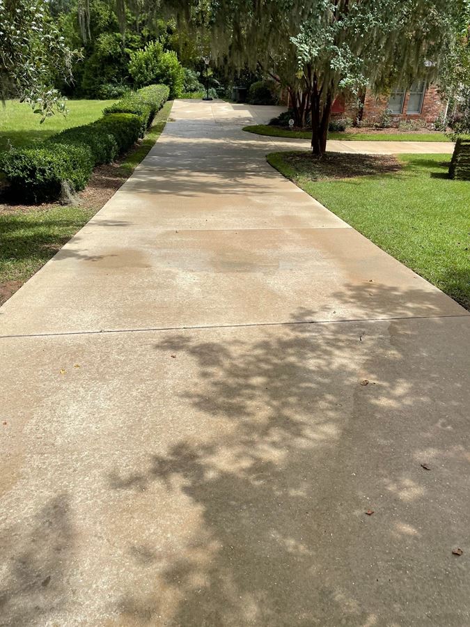 Tallahassee concrete cleaning service page
