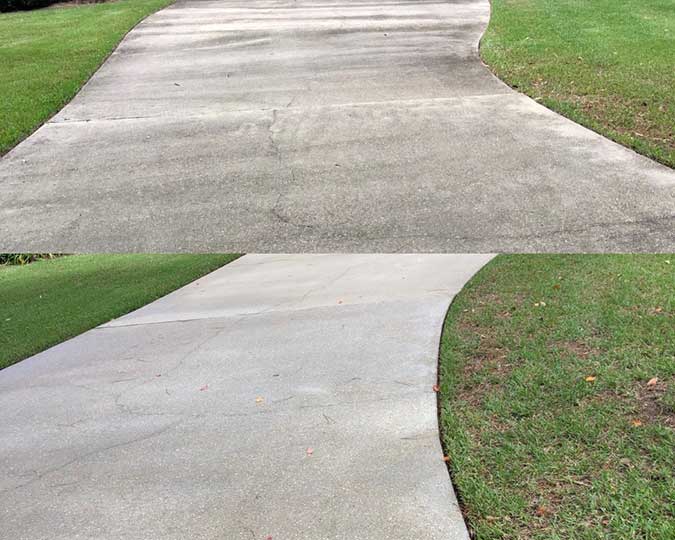 Tallahassee concrete cleaning